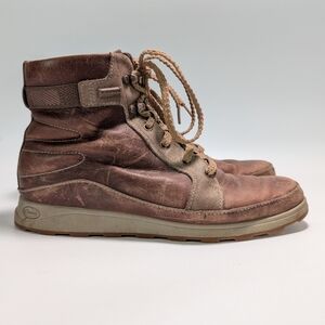 Chaco Sierra Lace Up Waterproof Leather Hiking Boots